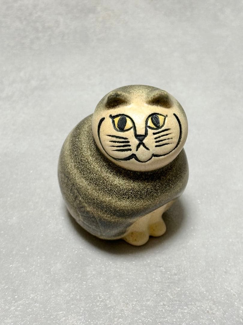 リサラーソン　オブジェ　ライオン　ネコ　大小　4点セット　陶器　北欧　インテリア