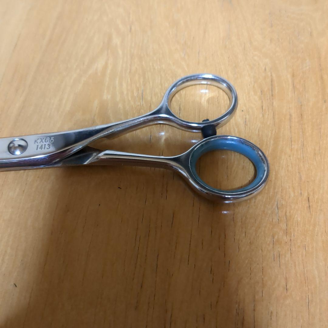 光邦シザー・ストローク用・研ぎ歴無し・メガネハンドル加工してます・6.5インチ