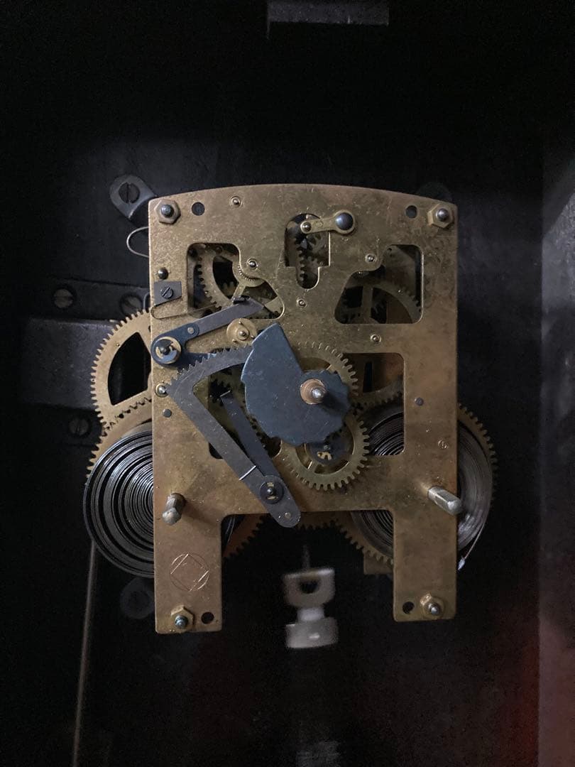 アンティーク 精工舎 宮型本打式 14日巻ボンボン時計