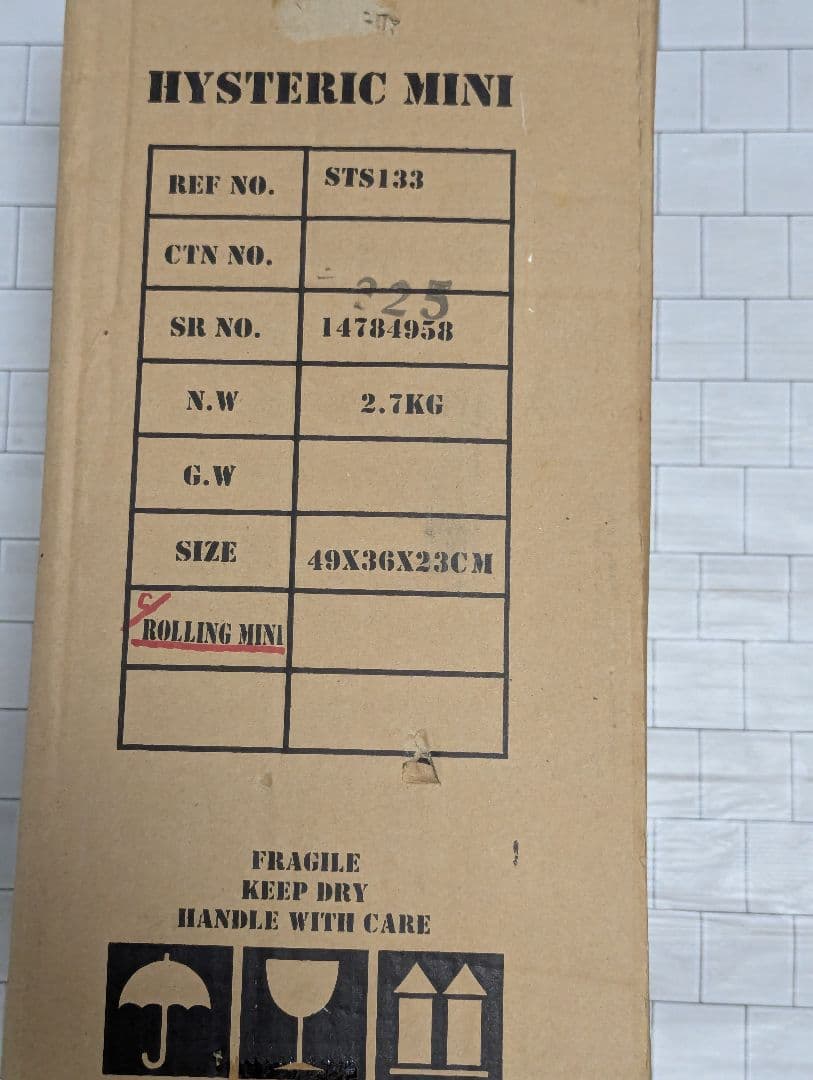 ヒステリックミニ♦キャリーケース