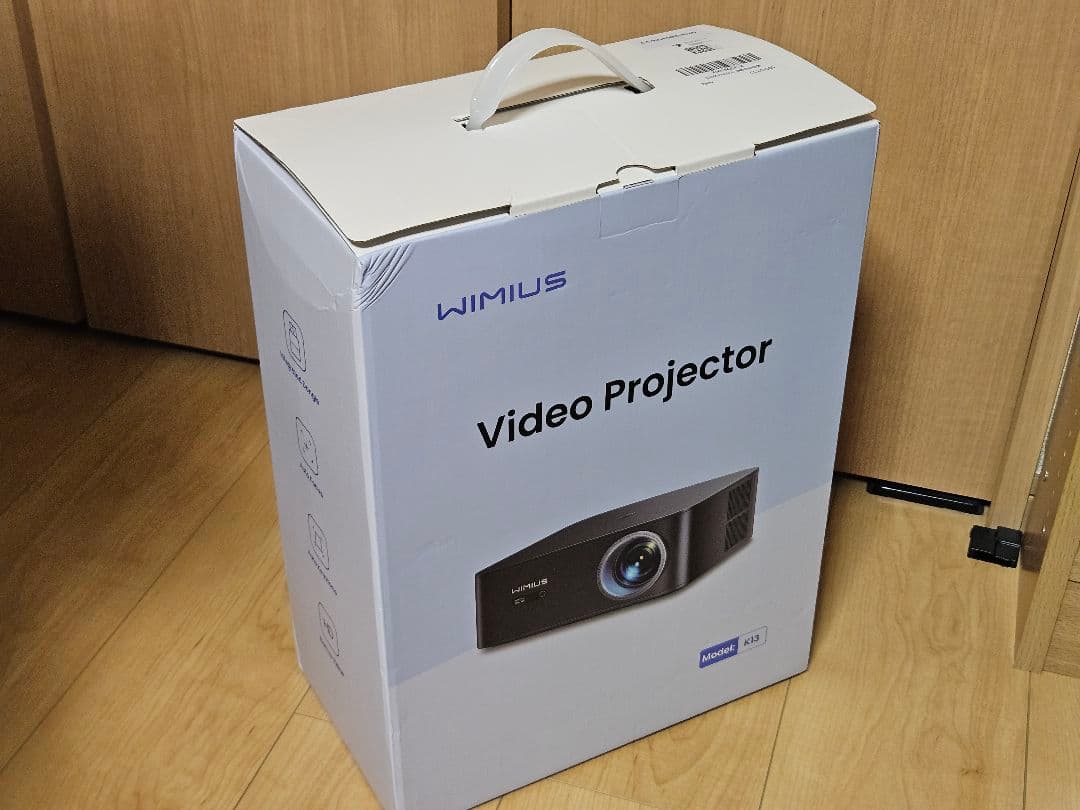 WiMiUS K13 プロジェクター 1500 ANSIルーメン