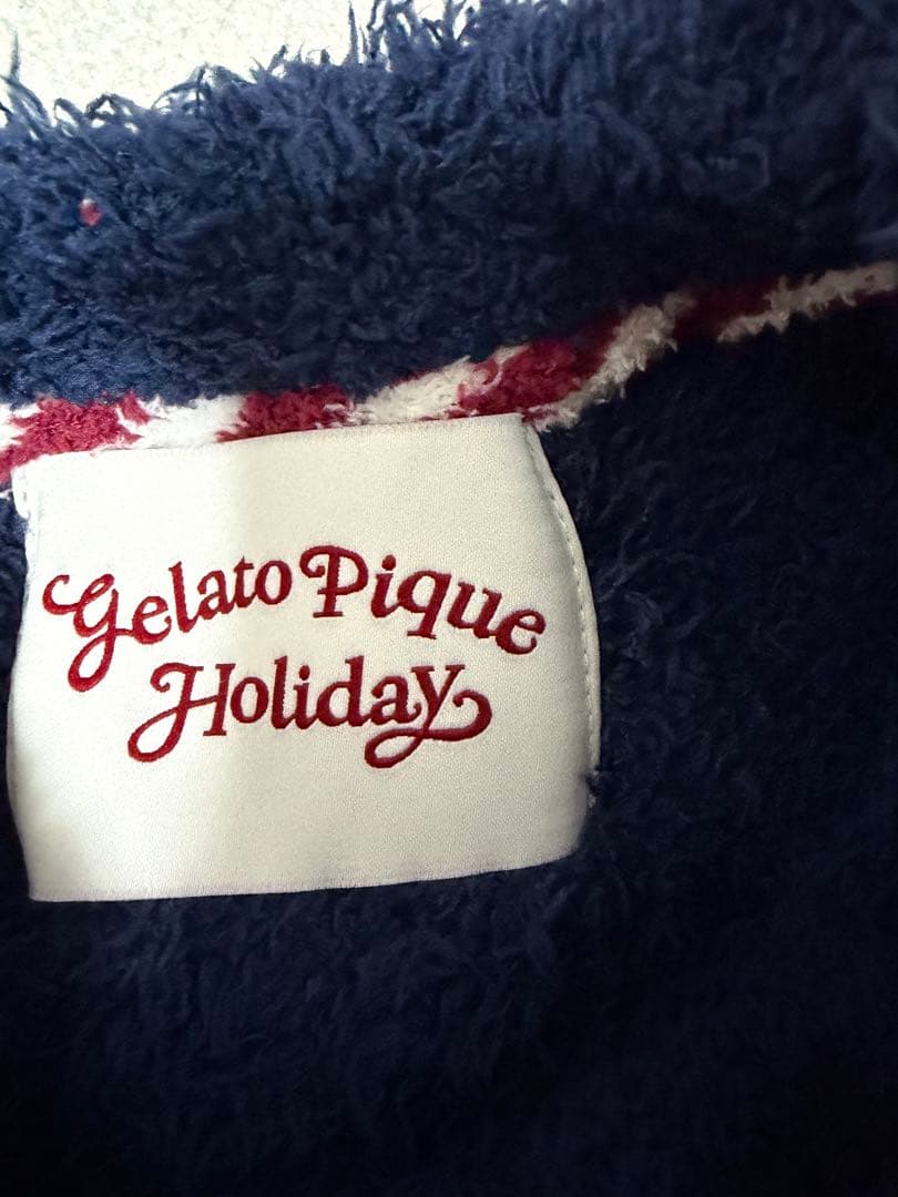 【HOLIDAY】ジェラートピケ　スノーベアジャガードプルオーバー＆靴下