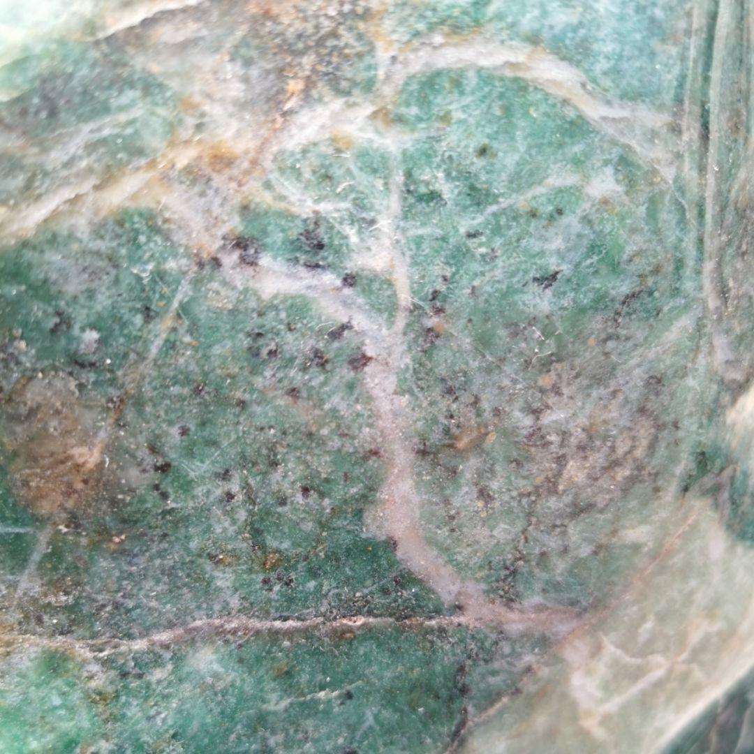 ブラジル産　グリーンクォーツ　鑑賞石　石　置物　オブジェ　インテリア