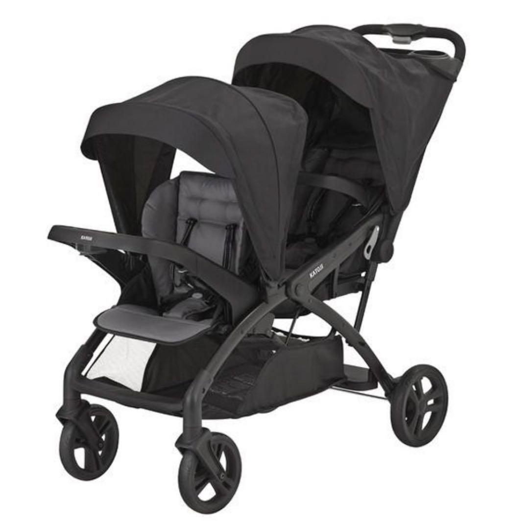 二人でゴーDX シングルタイヤ 別売レインカバー付！ カトージ KATOJI