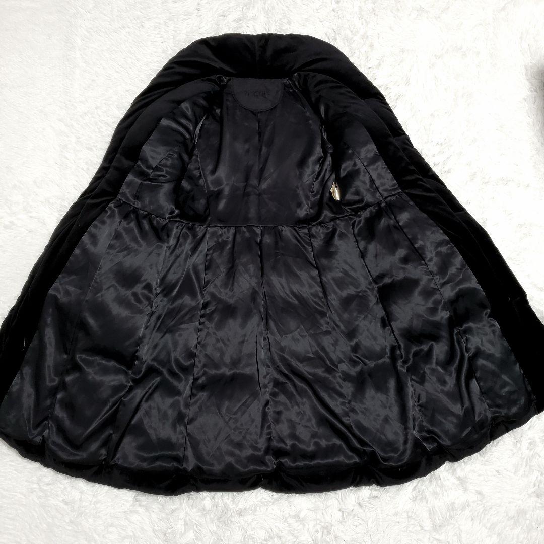 美品✨トゥービーシック　ダウンコート　ベロア　袖フレア　女優襟　Yuki様