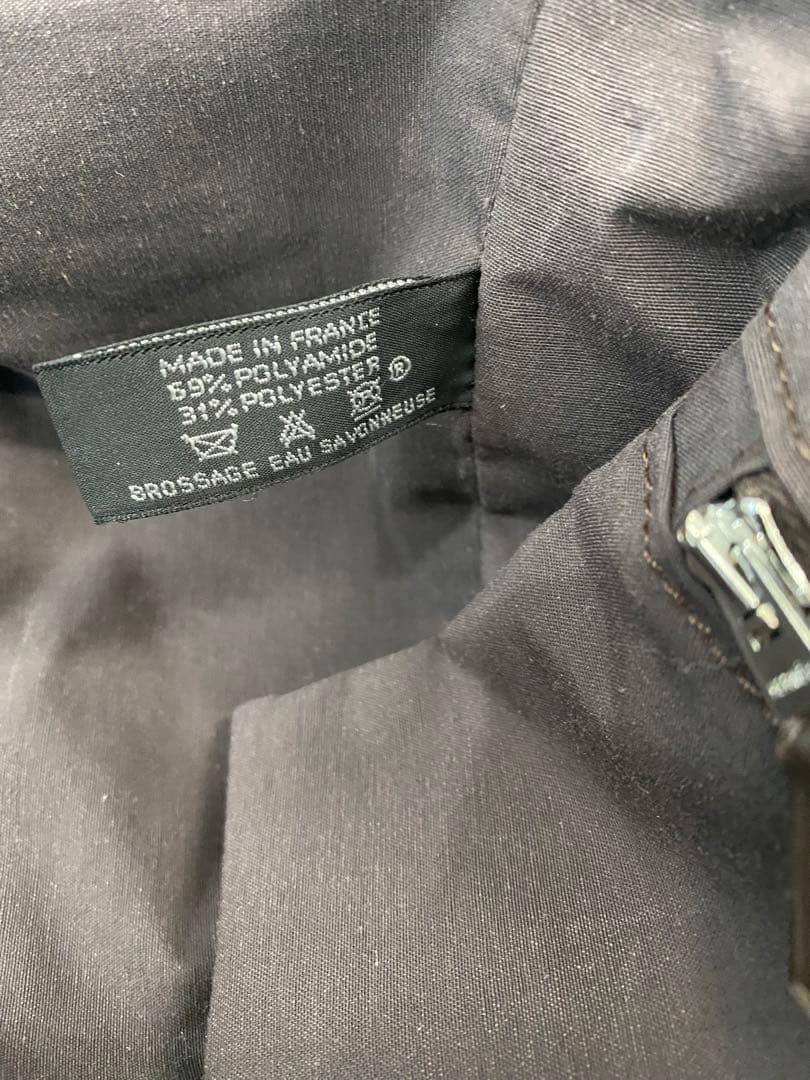 ［希少・美品］HERMES エールライン　キャリーケース　キャンバス　ブラウン