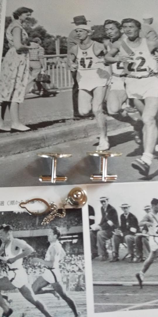 1956年メルボルンオリンピック 大会記念カフス