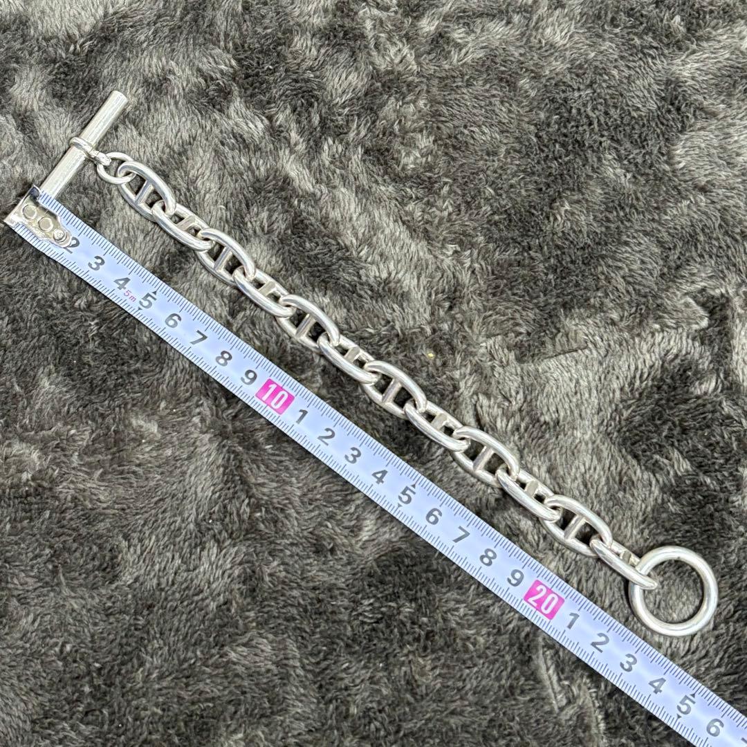 silver anchor chain bracelet ag 925 刻印