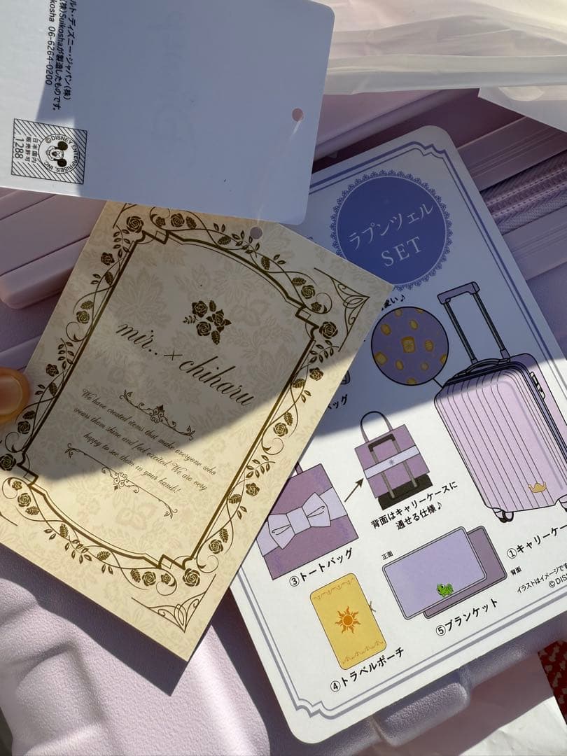 りぃ　キャリーバックセット