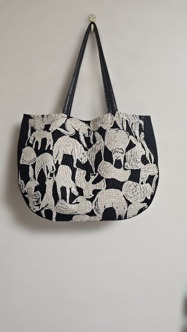 専用出品ミナペルホネンハンドメイドトートバッグ&貝殻ポーチ