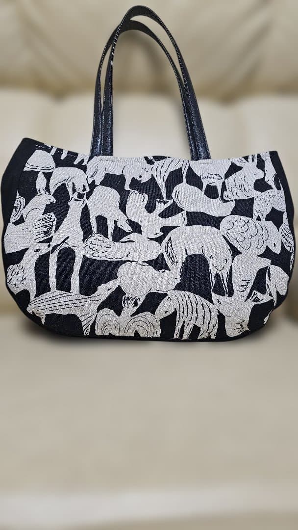 専用出品ミナペルホネンハンドメイドトートバッグ&貝殻ポーチ