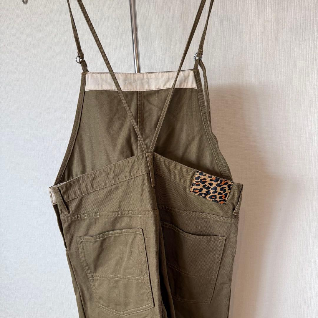 美品★whim gazette★人気サロペットオールインワン 日本製　コットン