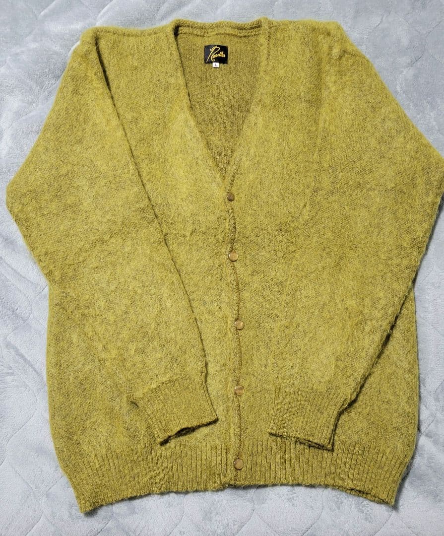 ナオさん専用　ニードルス　モヘヤカーディガン　ソリッド　L