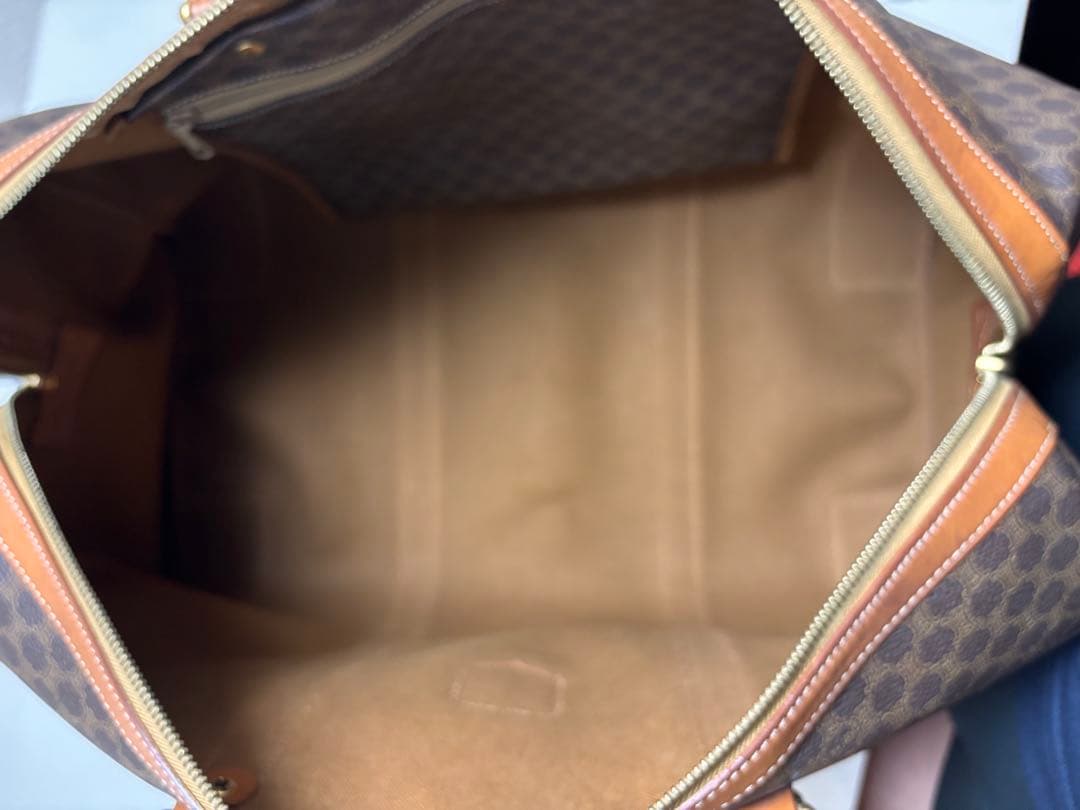 CELINE セリーヌ　ボストンバッグ　トリオンフ　マカダム柄