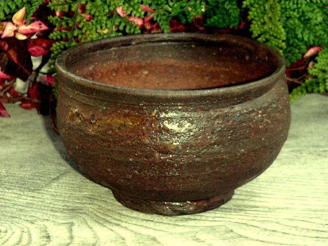 ♥大変に古い　信楽　茶碗　無銘　桐箱付き　骨董品