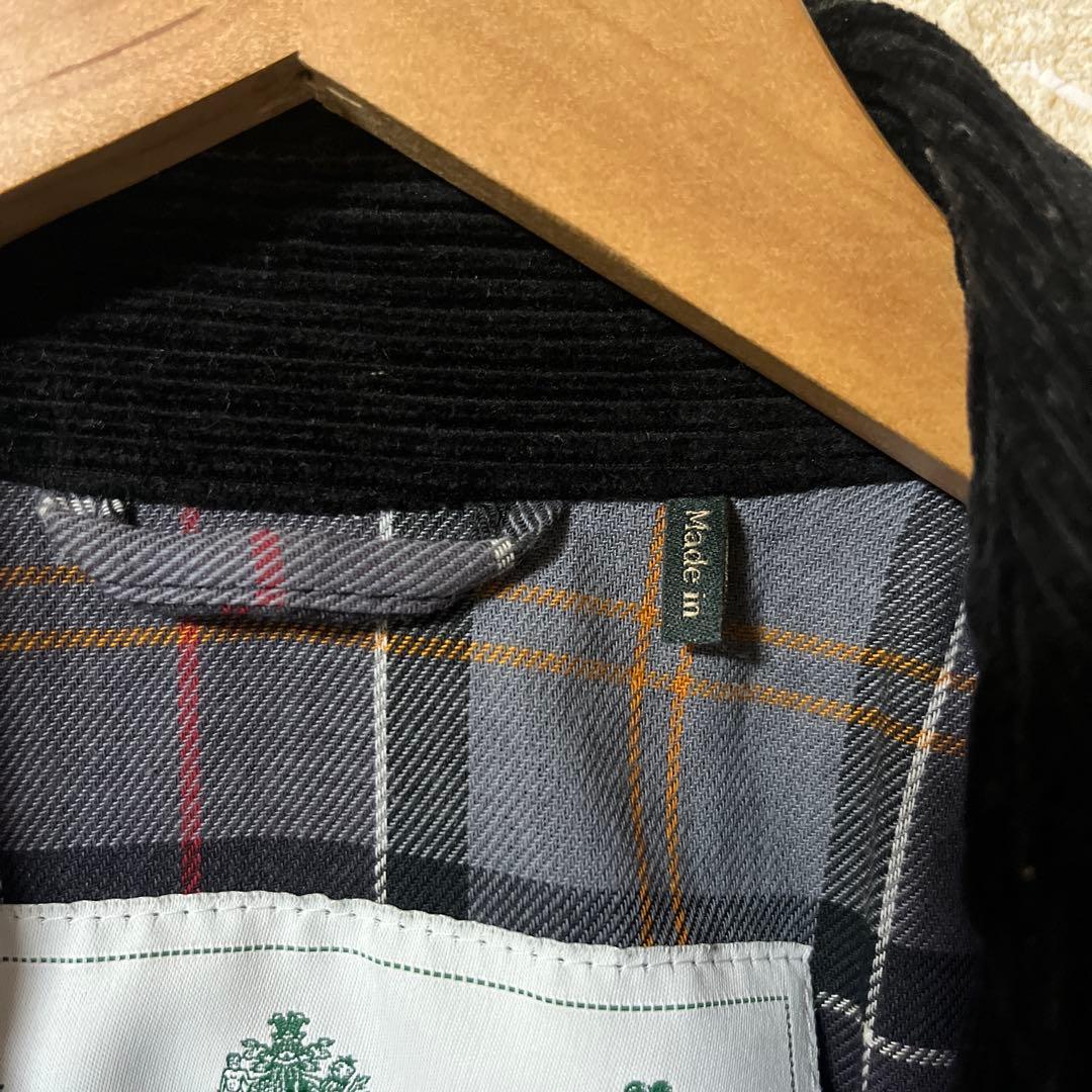 Barbour トランスポートブラックジャケット 36