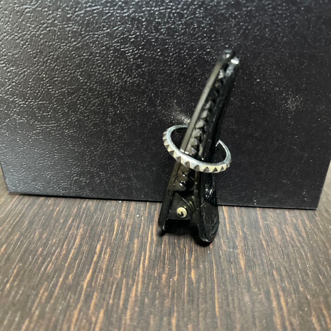 【美品】GARNI-Multiple Studs Ring/Silver/15号