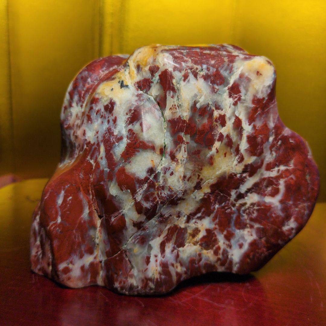 佐渡赤玉石 約1.22kg 天然石 鑑賞石 水石 希少 レア