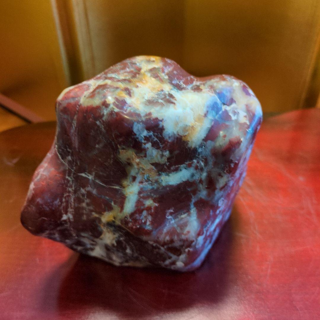 佐渡赤玉石 約1.22kg 天然石 鑑賞石 水石 希少 レア