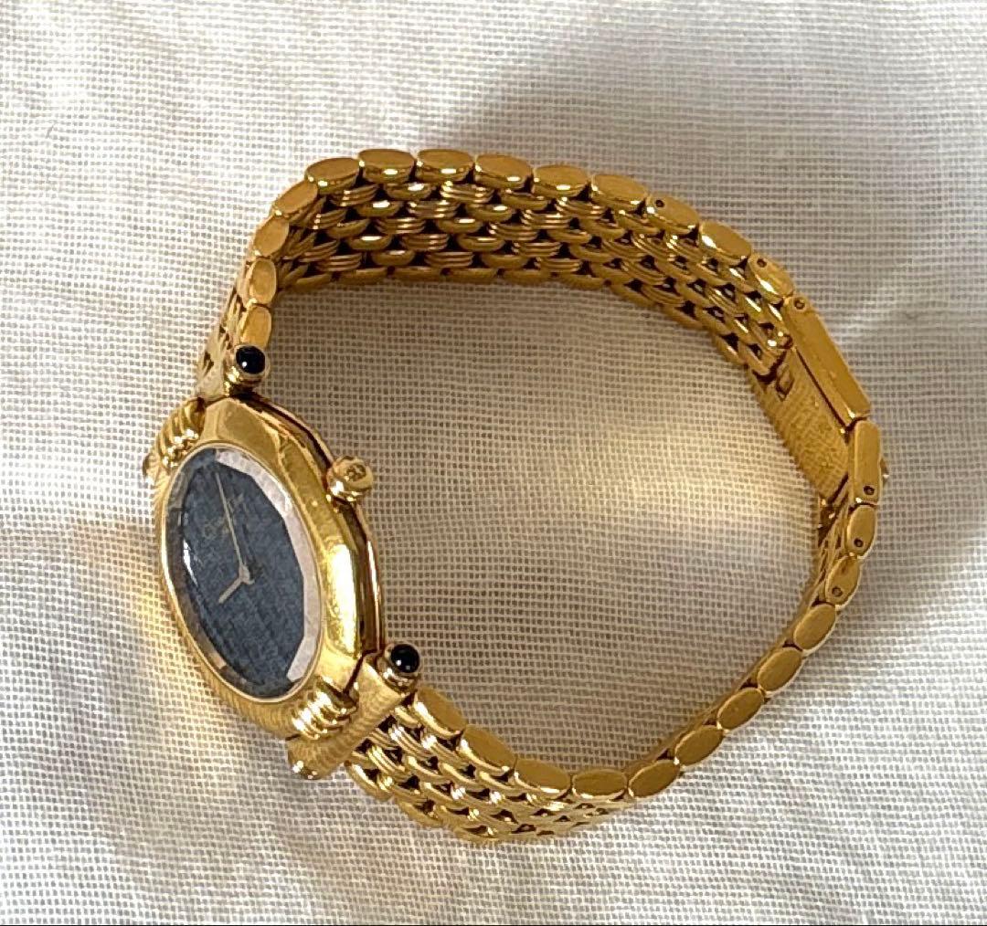 【稼働品】Christian Dior レディース腕時計内周15.5cm 調整可