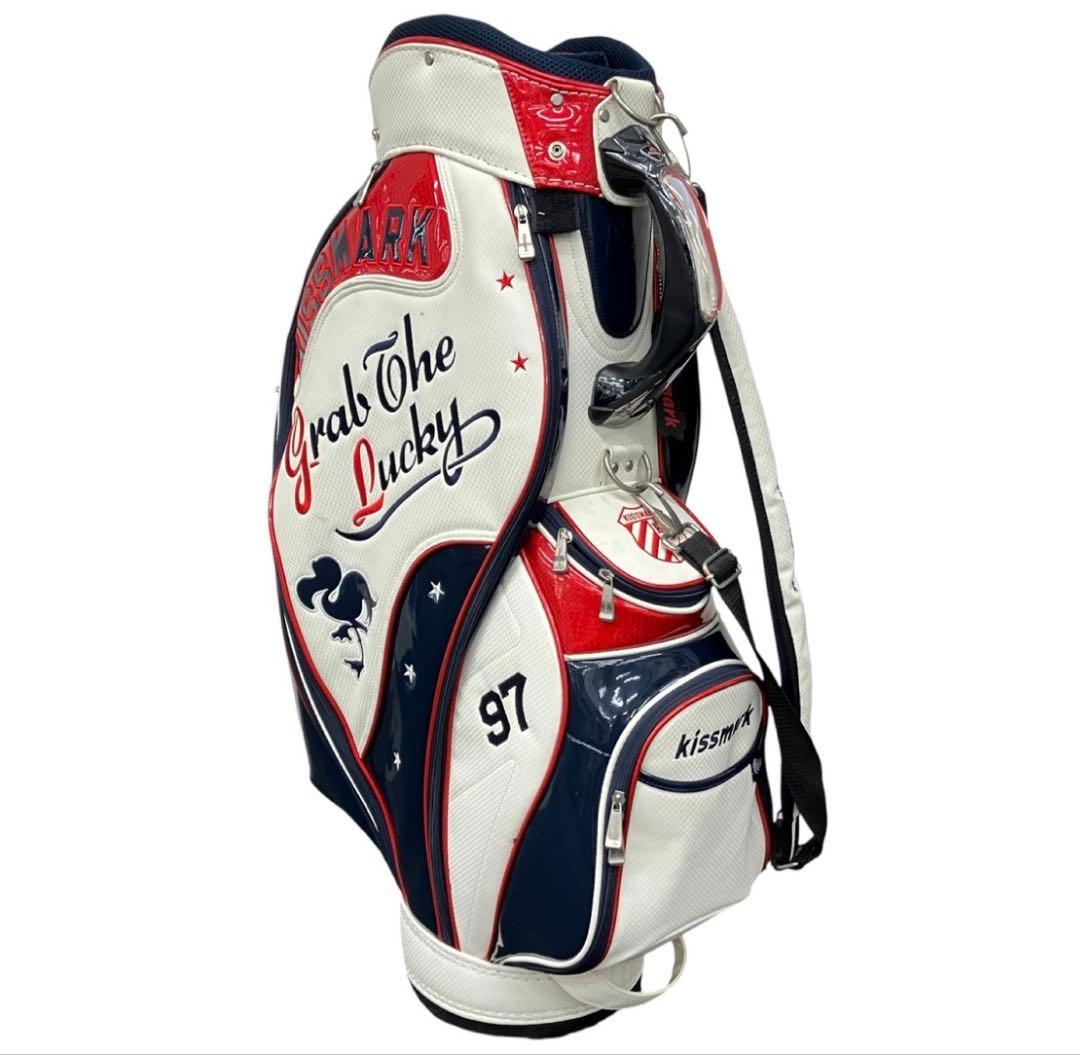 稀少品Kissmark Grab The Lucky 97 キャディバッグ9型