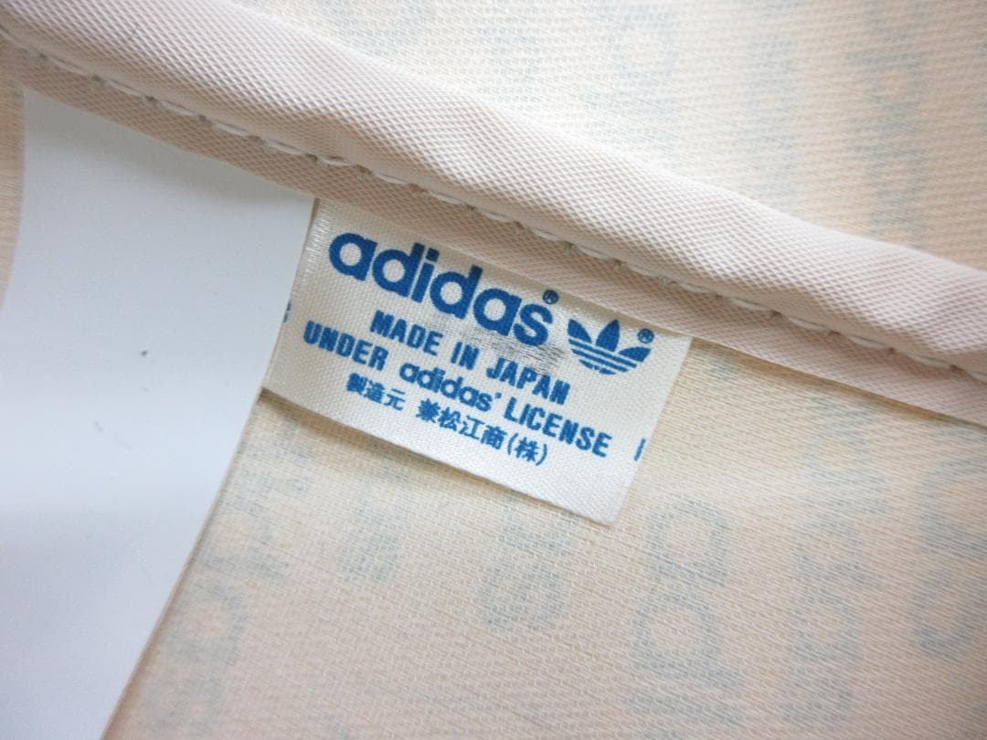 アディダス 80s スーパースター エナメル スポーツバッグ 白 ●①a