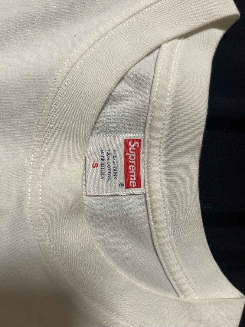 Supreme ホワイト Tシャツ Sサイズ