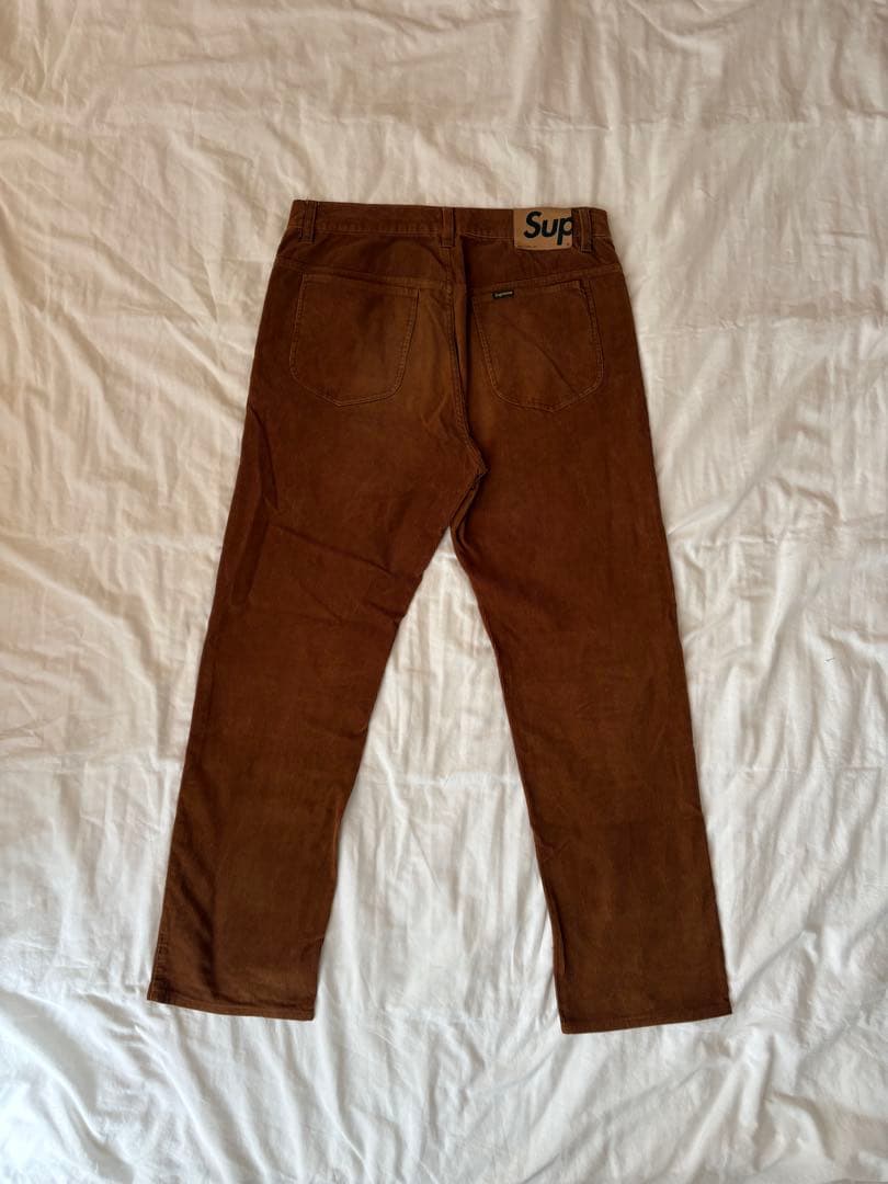 超美品！Supreme コーデュロイパンツ 32 ブラウン