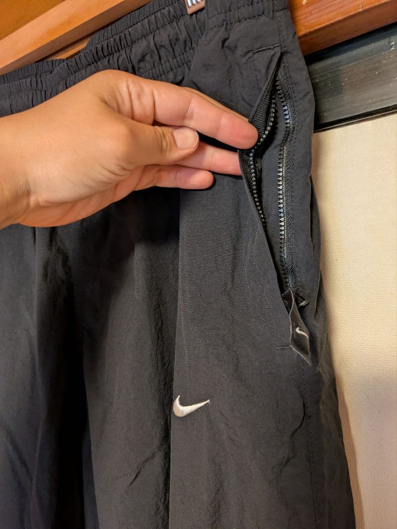 NIKE LAB ナイキラボ ナイロントラックパンツ ブラック