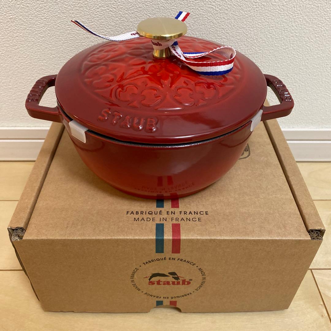 ストウブ Wa-Nabe S Lily16cmチェリー新品未使用