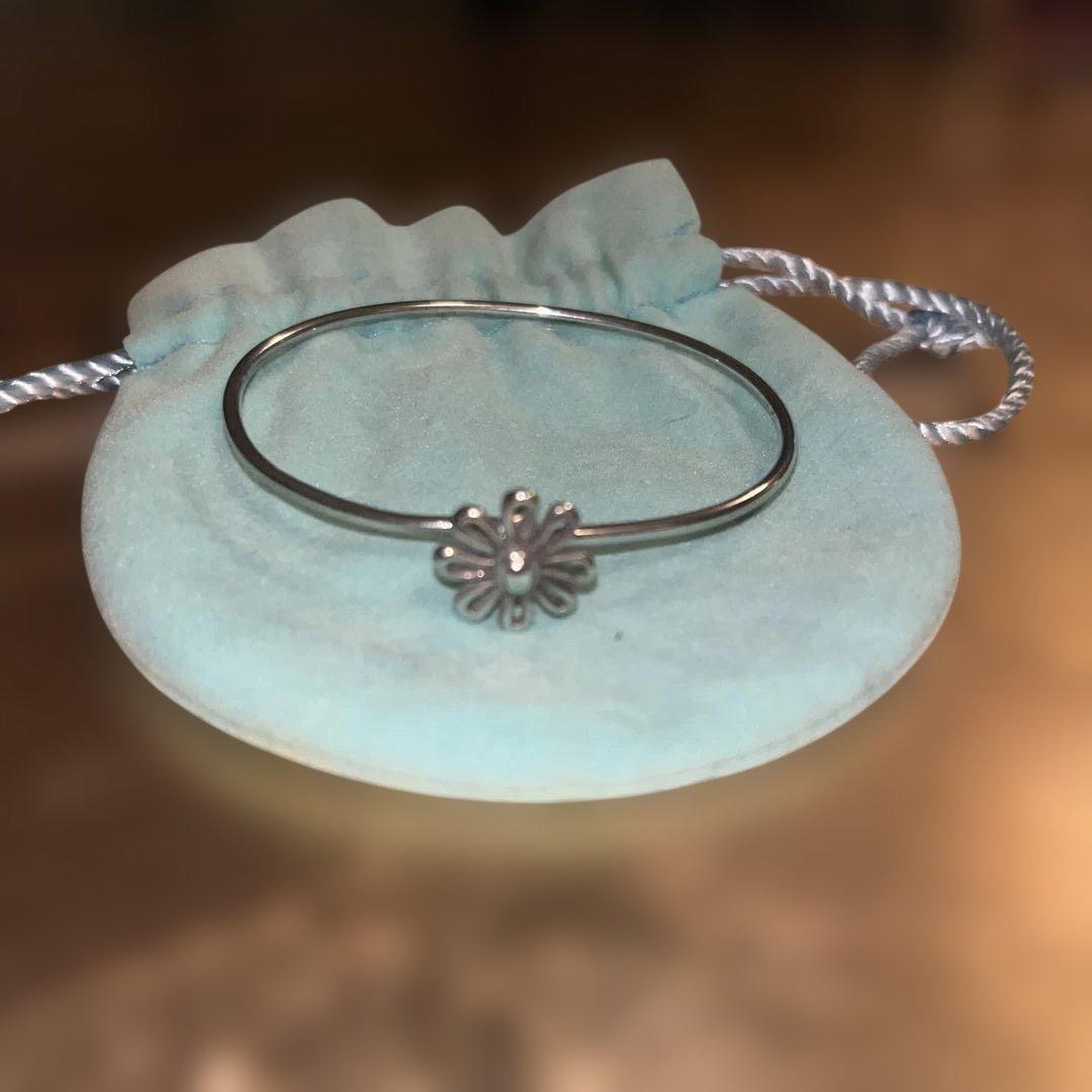 ティファニー バングル デイジー フラワー シルバー925 ブレスレット
