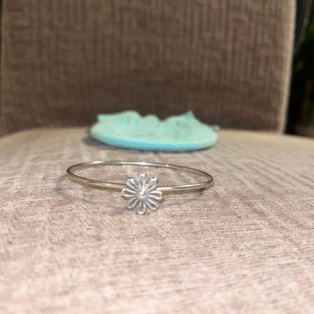 ティファニー バングル デイジー フラワー シルバー925 ブレスレット