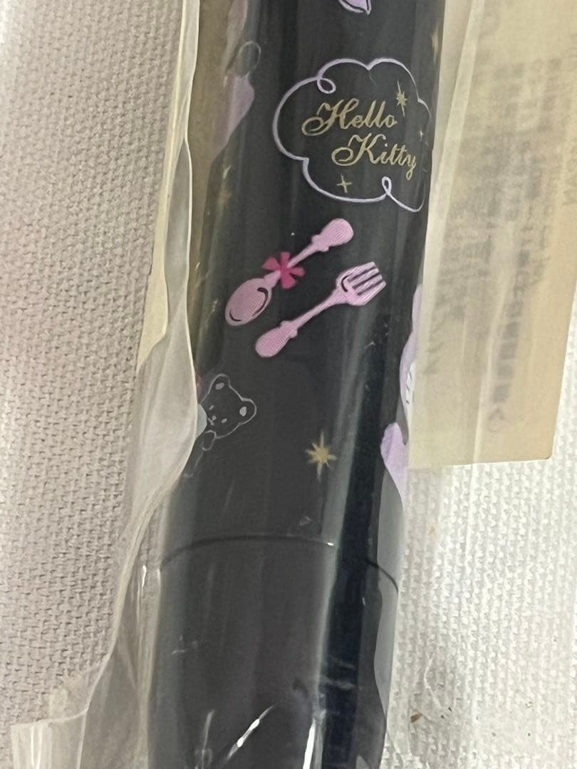 キティ　ハロウィンボールペン　カラスマスコット付き　サンリオ　ハローキティ