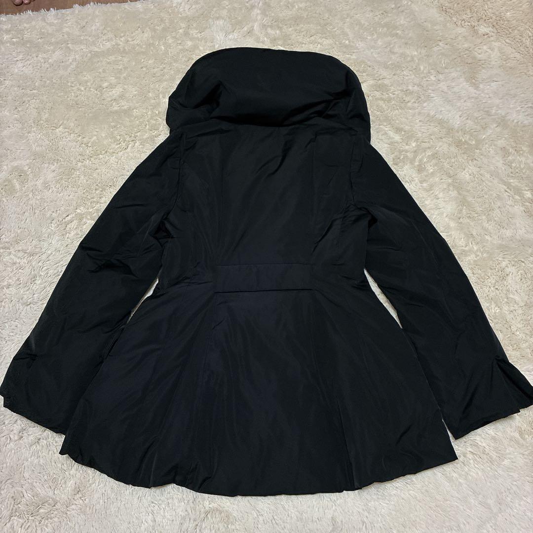 【近年モデル】フォクシー　ダウンジャケット　ダブル　くるみボタン　女優襟　M