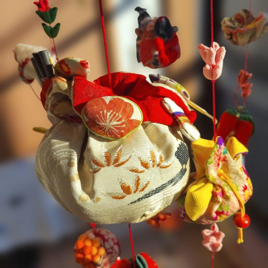 手作り日本の雛飾り 吊り飾り 飾り雛