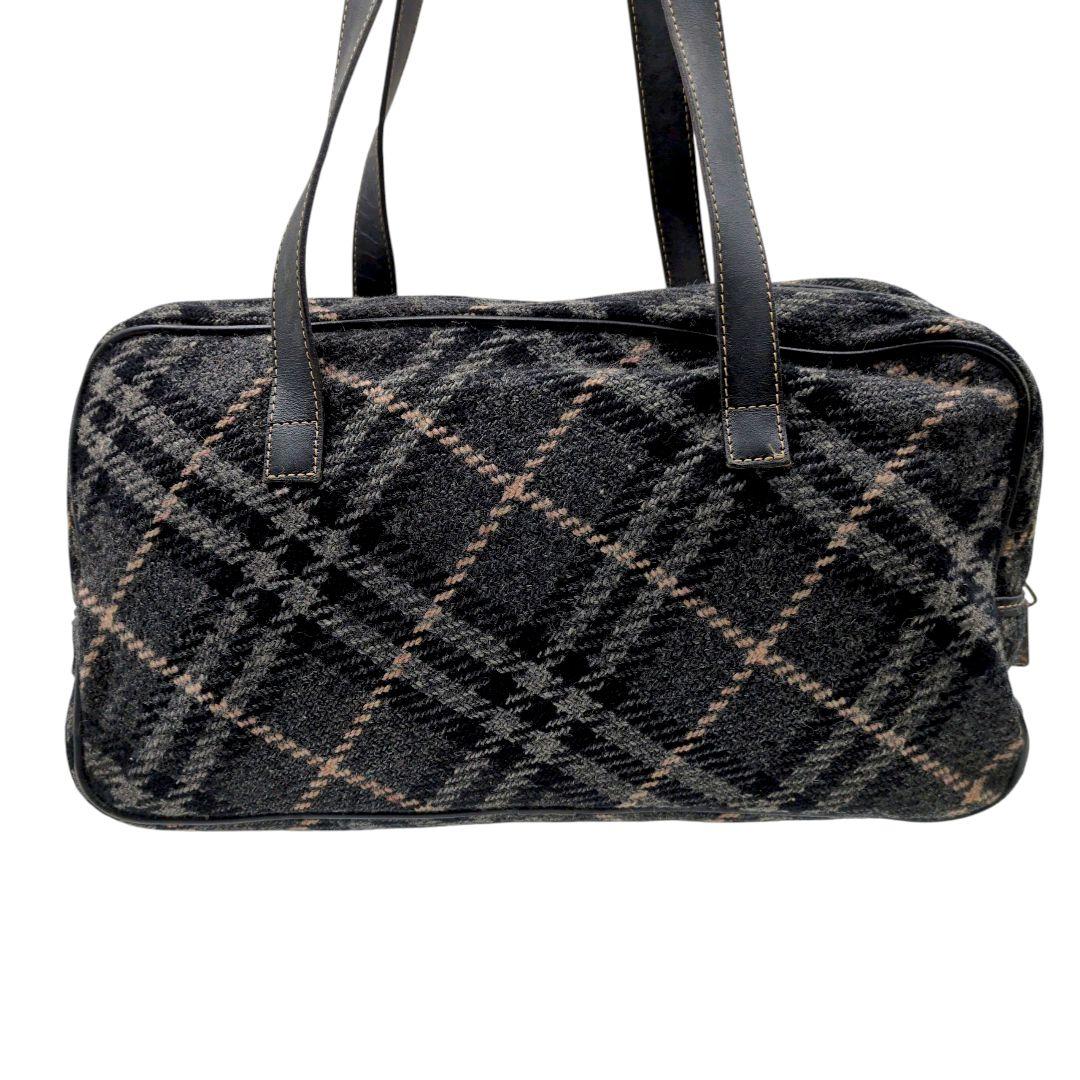 BURBERRY　ミニボストンバッグ　トートバッグ　チェック　1177