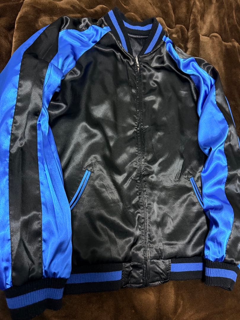 ２面用 Jaanese Script 骸骨 スカル 日本限定 スカジャン