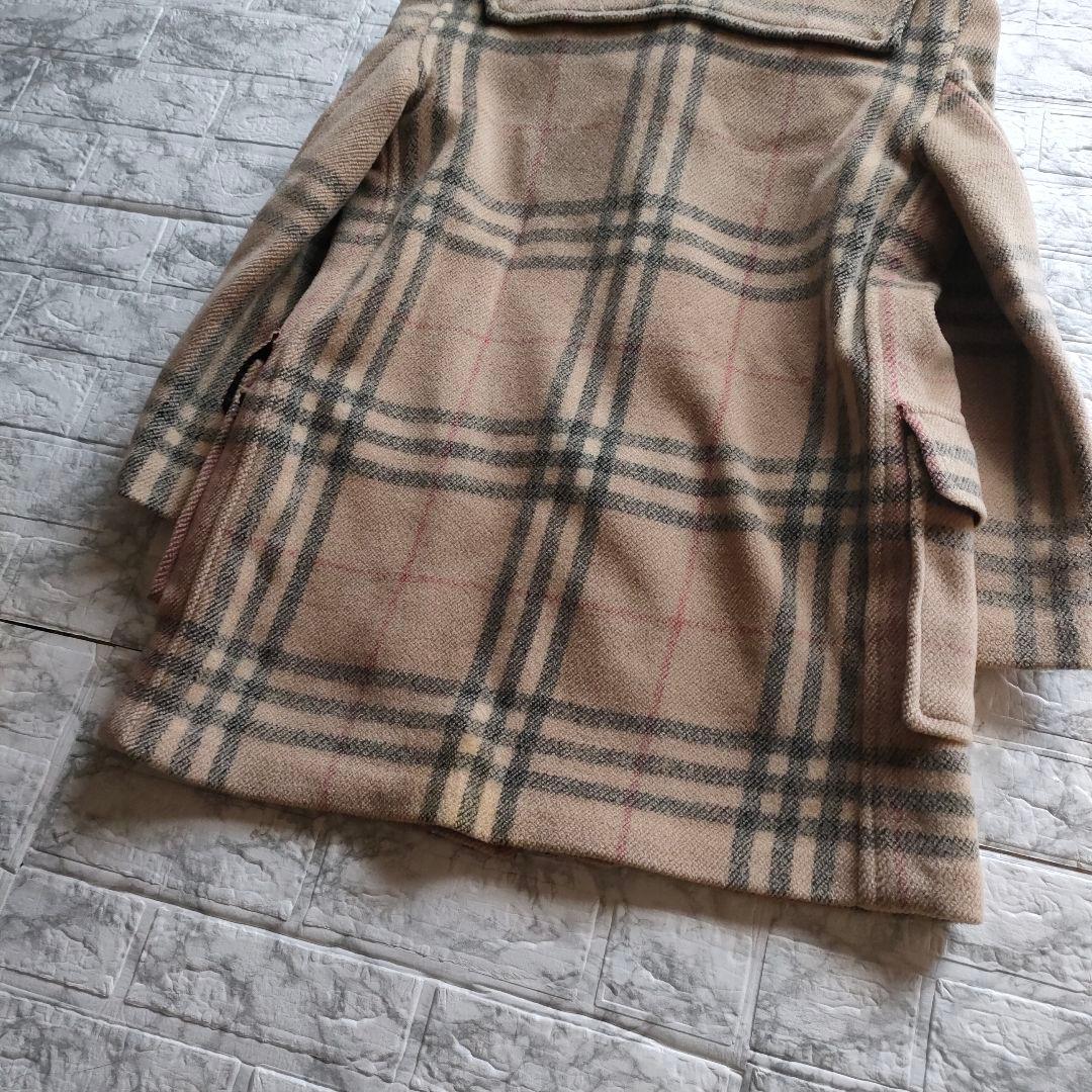 バーバリーロンドン　MINI DUFFLE 99　ダッフルコート　ノバチェック