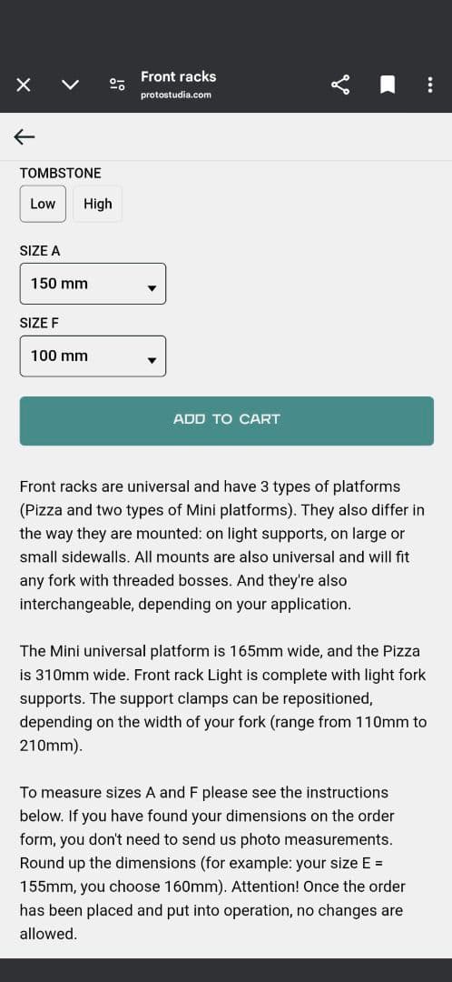 protostudia Light Rack mini チタンキャリア