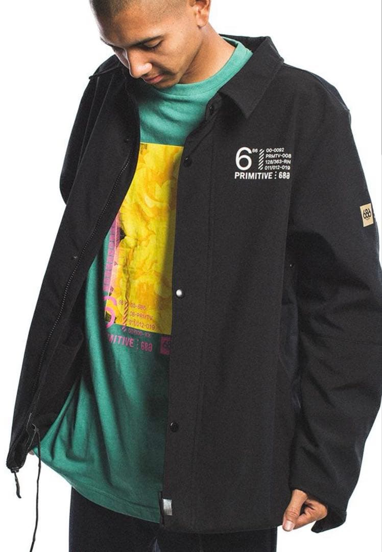 スノーボード 686 PRIMITIVE WATERPROOF COACHES JACKET