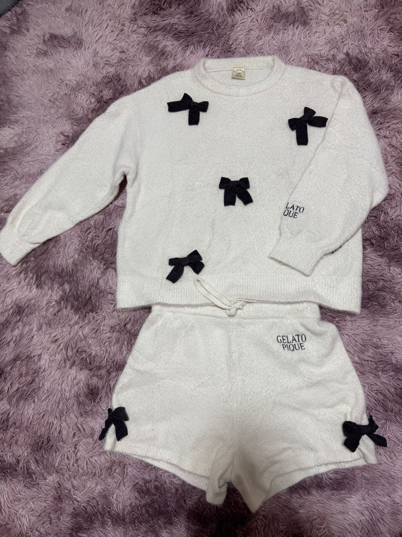 専用ページ♡ジェラートピケリボン付きルームウェア