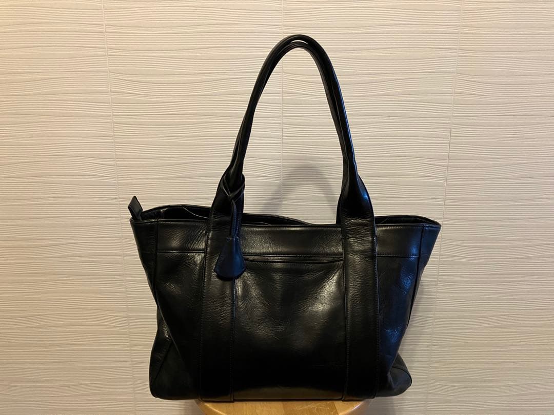 【値下】aniary　アニアリ　レザー　トートバッグ　A4可　ブラック　ビジネス