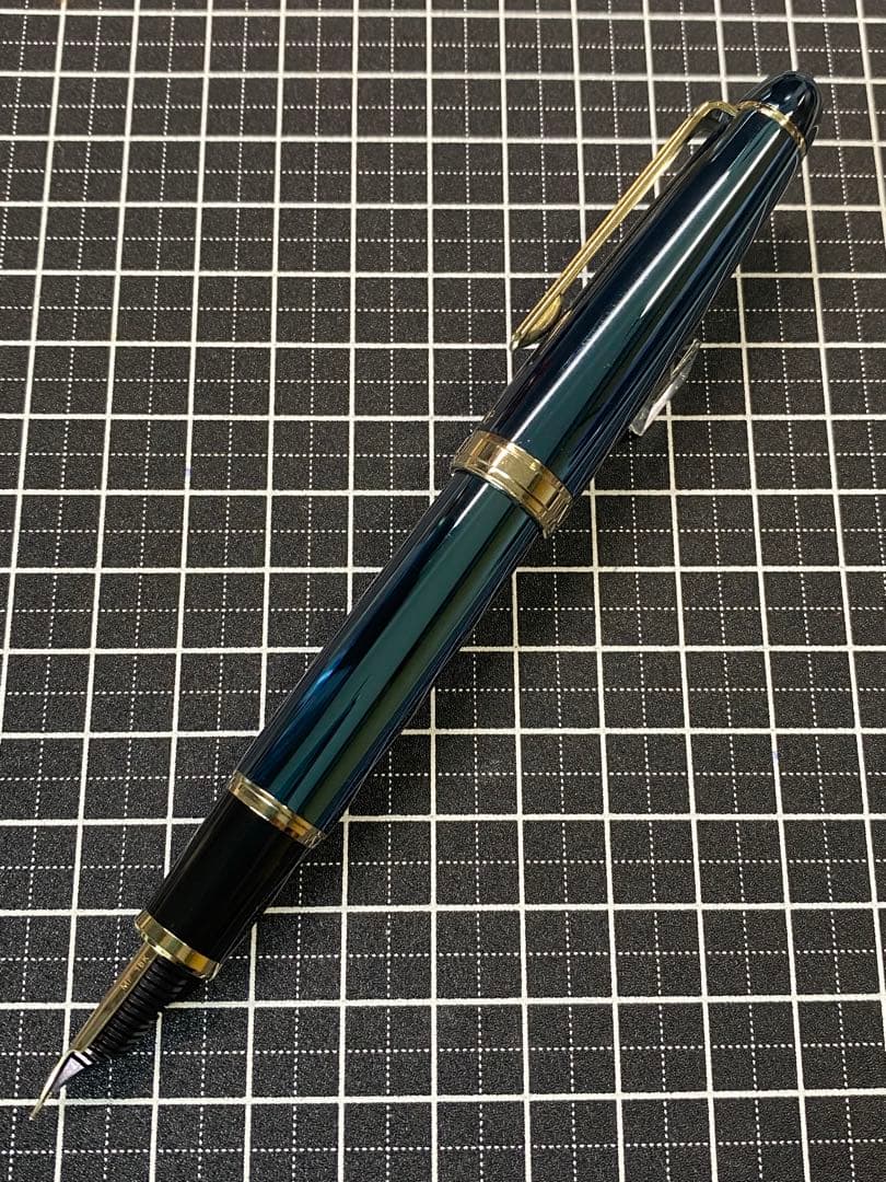 SAILOR PEACE Blue-Titanium 万年筆　字幅MF