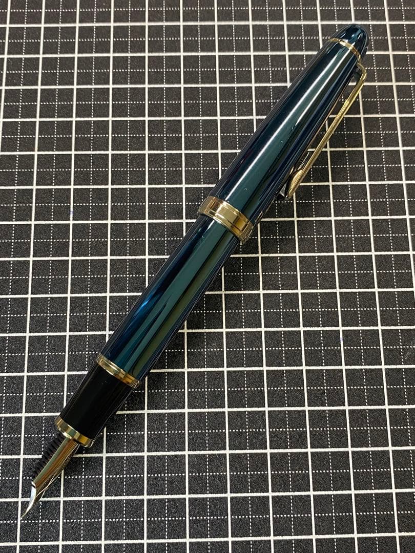 SAILOR PEACE Blue-Titanium 万年筆　字幅MF