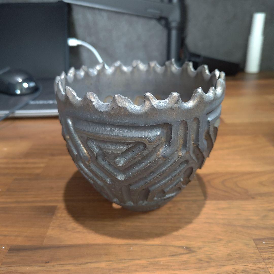 根本峻吾さん　陶器鉢　アガベ　塊根植物用　新品