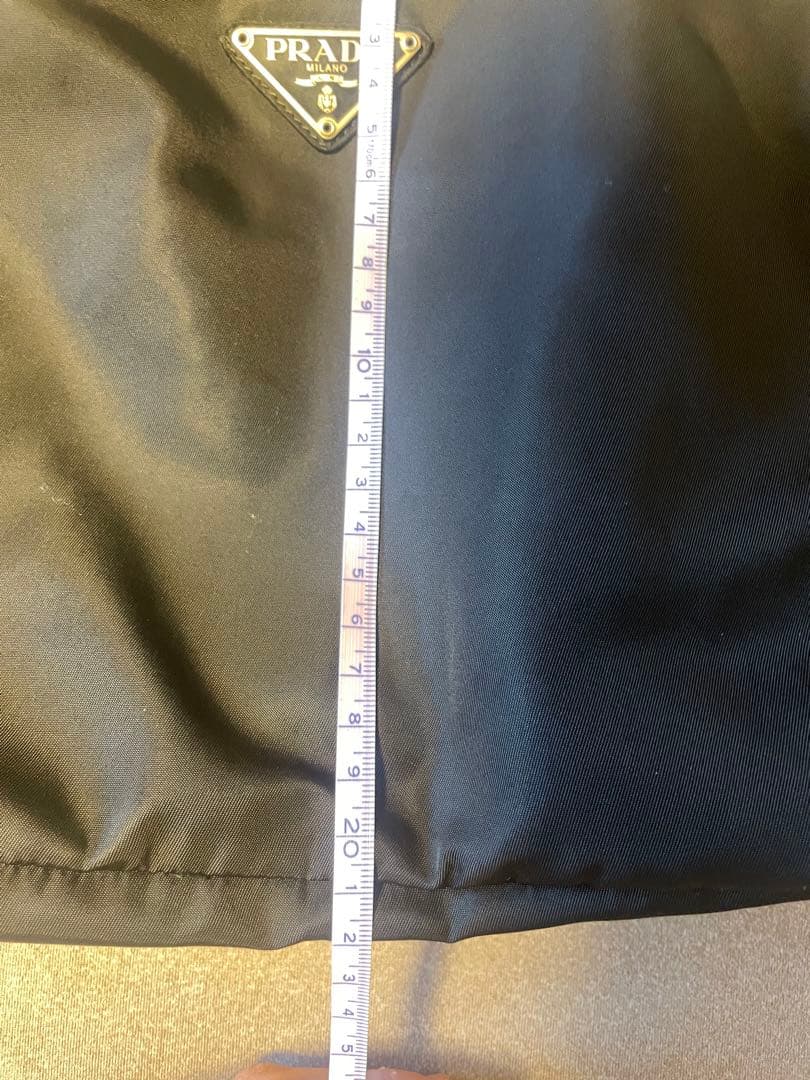 PRADA ミニボストン ナイロン フォーマルバッグ ブラック 三角ロゴ