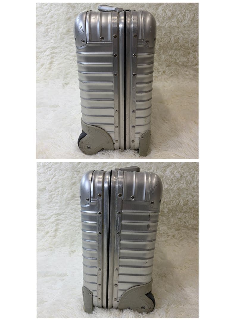 RIMOWA ルフトハンザ 28L 2輪 機内持込可 ビジネストロリー アルミ