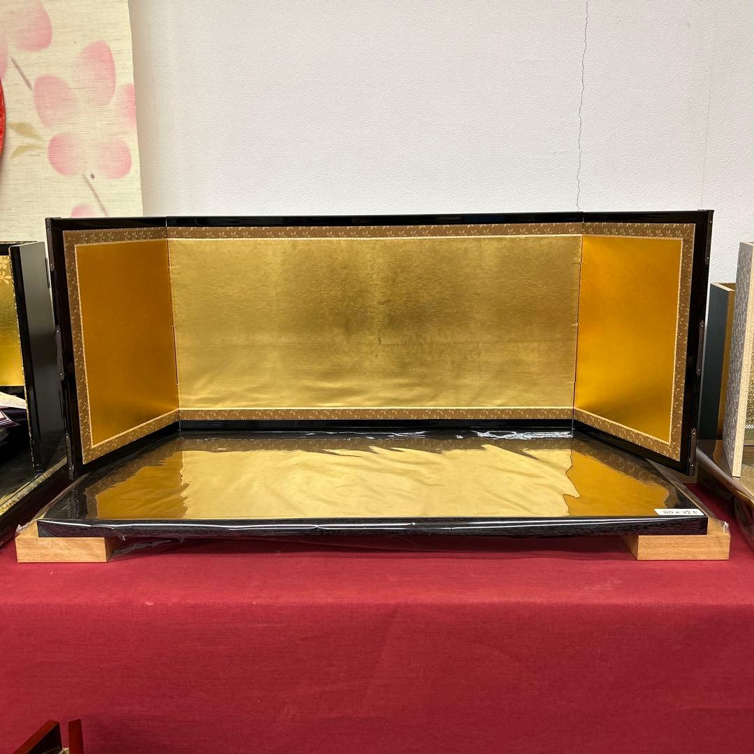 【242】高品質＊雛人形飾台屏風セットp