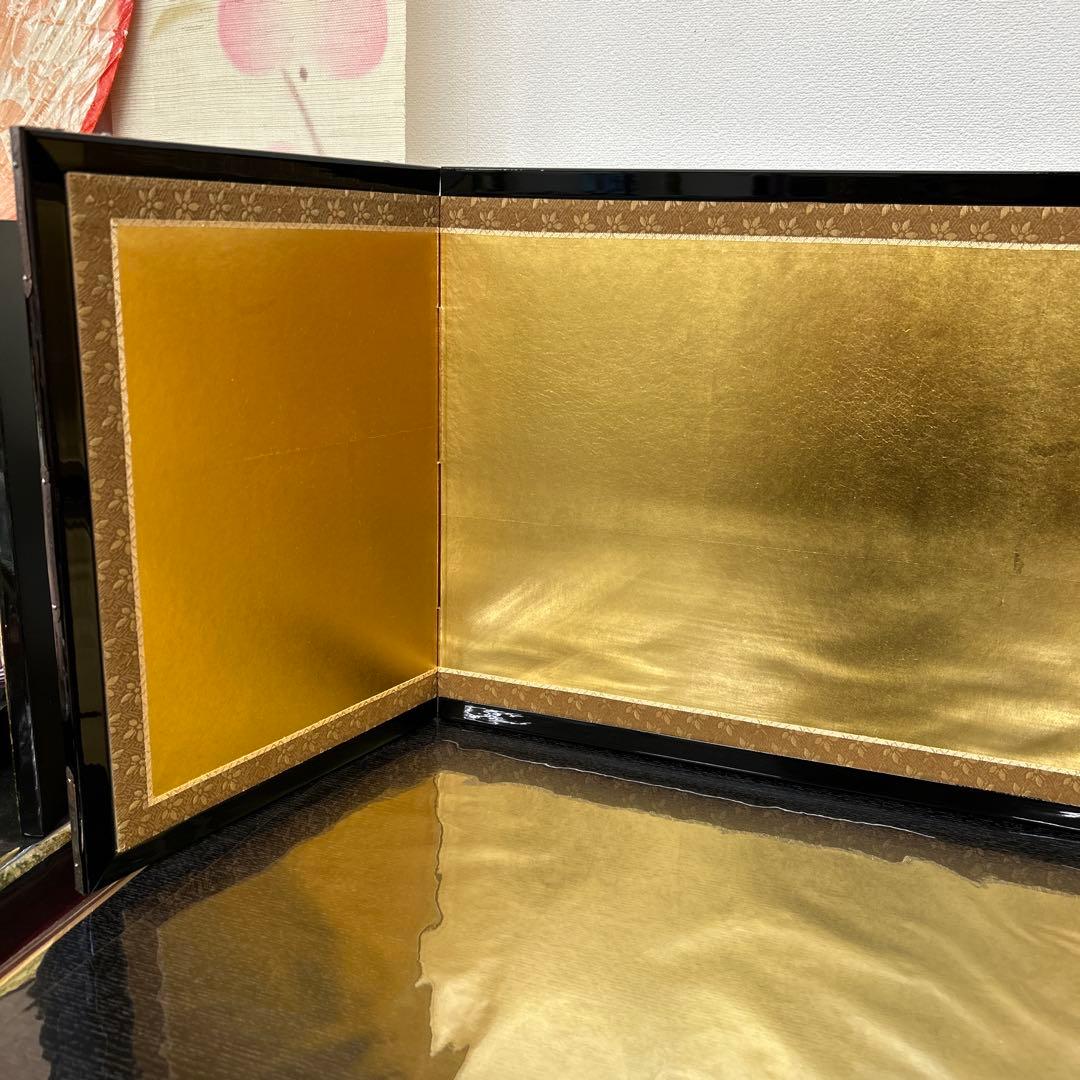 【242】高品質＊雛人形飾台屏風セットp