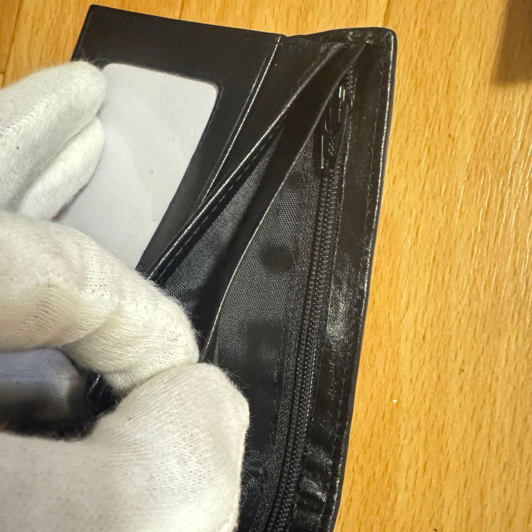 （希少）スタースティングレイ 折財　 二つ折り ガルーシャ 黒